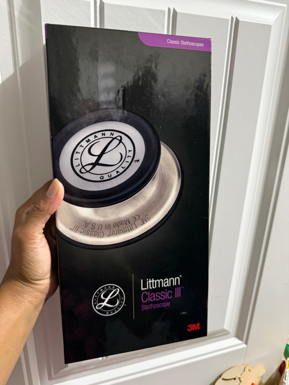 Purple Littmann-style Stethoscope - Professional Electronic Accessory - Picture 2 of 2